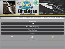 Tablet Screenshot of eliteedges.com